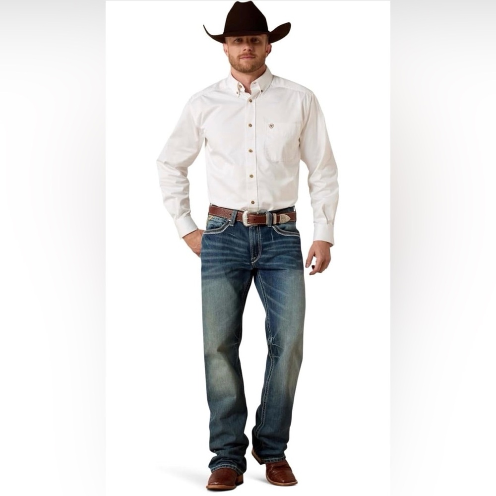 ARIAT Men's M4 Low Rise Boot Cut Jean